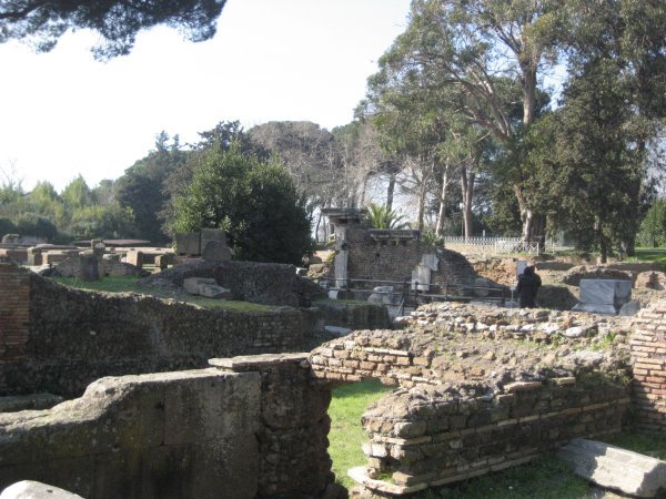 View of some ruins
