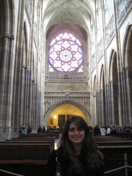 Me infront of the center nave