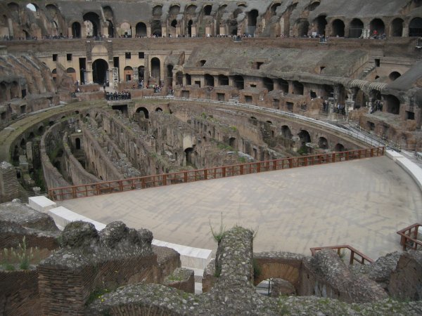 Floor of Colosseum