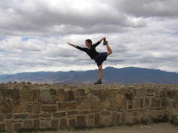 yogi at Monte Alban