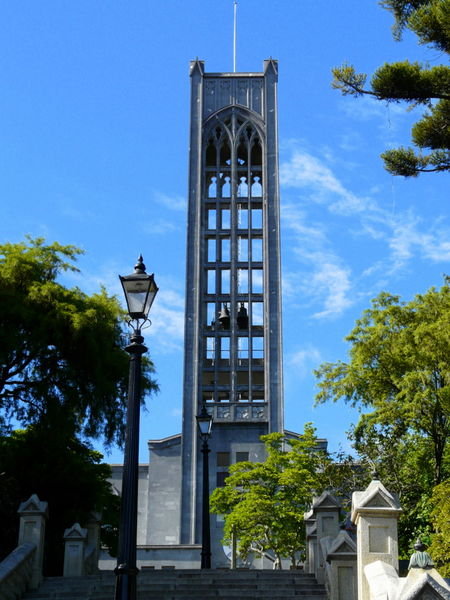 Cathedral tower in Nelson