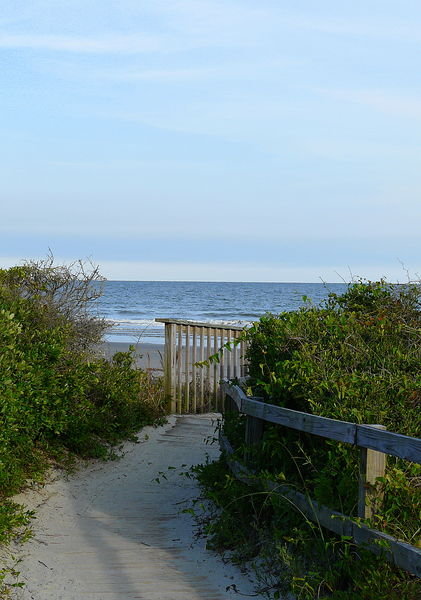 Beach boardwalk