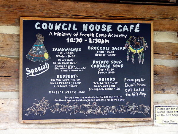 Council House Cafe Menu
