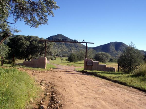 Arriving at Sunglow Ranch