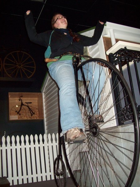 Me and my pennyfarthing