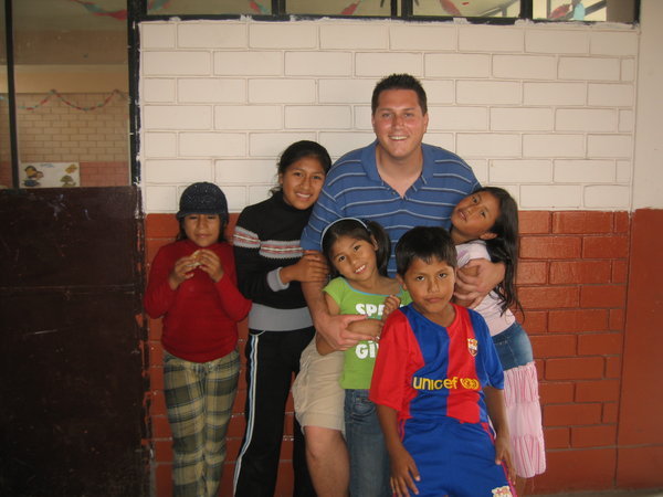 Myself and some of the beautiful kids at INABIF