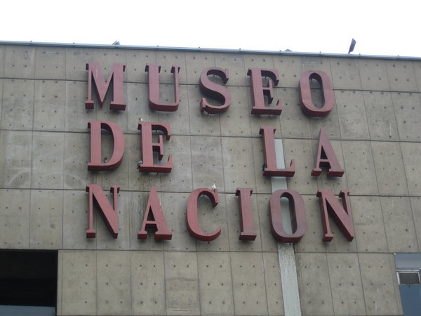 We went to the Peruvian National Museum