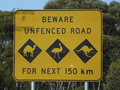 Sign on Eyre Hwy, WA