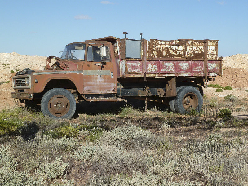 Abandoned Wreck in Coober Pedy