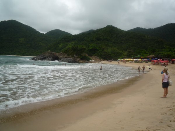 Where jungle meets beach in Paraty