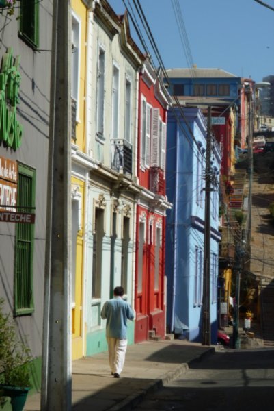 The Streets of Valparaiso