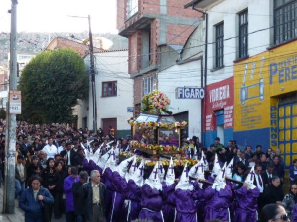 Easter Procession, La Paz