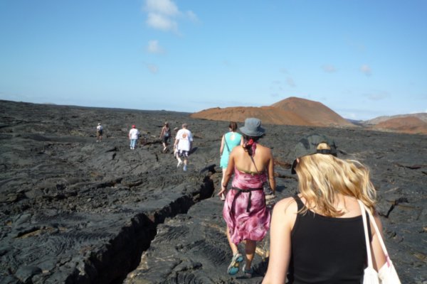 Trekking the volcanic islands