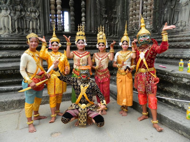 Traditional Khmer Dancers
