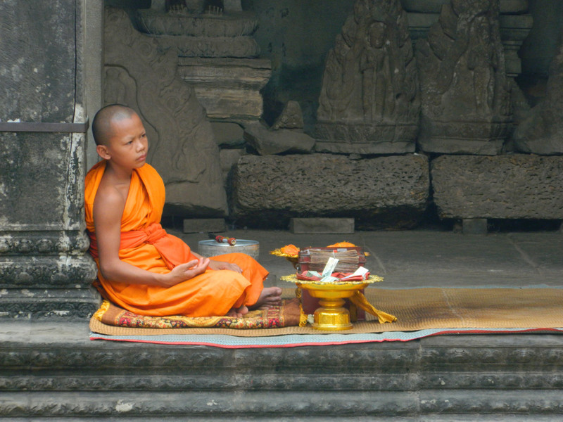 Novice Buddhist Monk