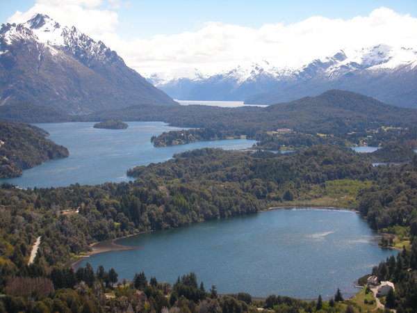 Views over Bariloche Argentina