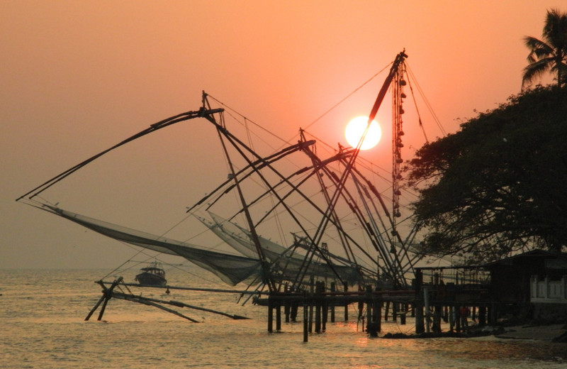 Chinese fishing nets - Cochin 
