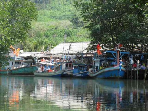 Fishing Village in Ko Chang