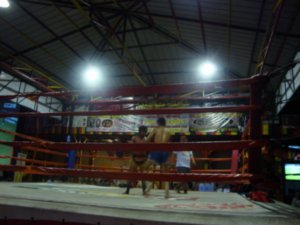 Thai Boxing in the Reggae Bar