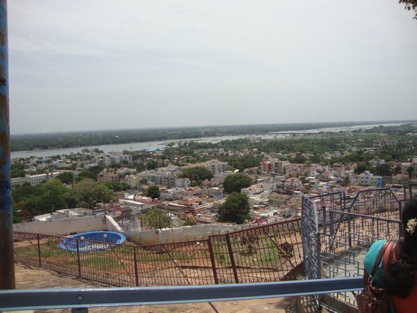 View from top Rock Temple