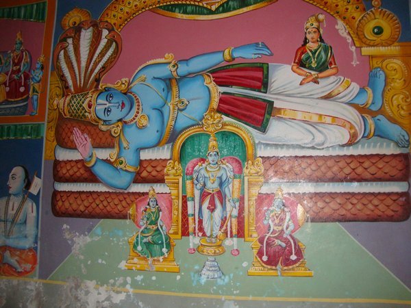 Reclining Vishnu