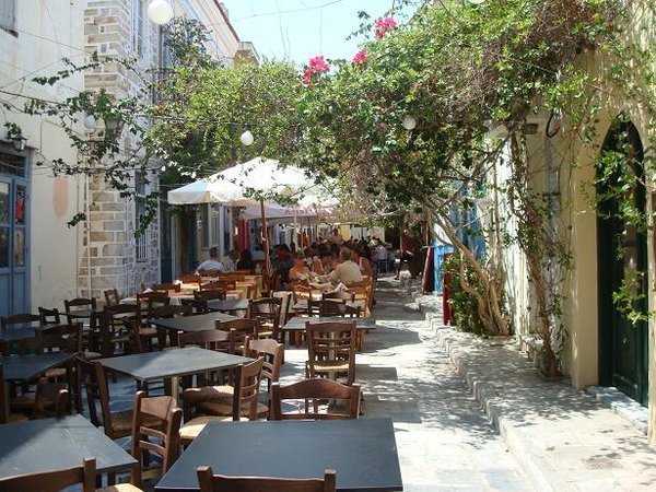 Syros - Lunch in Hermoupolis