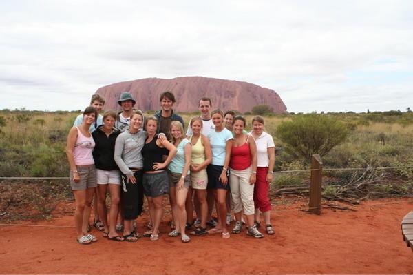 Uluru and the group