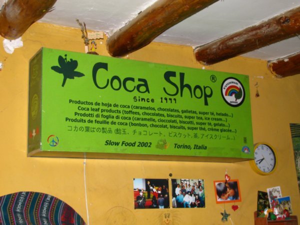 Coca Shop - everyone should go there!!