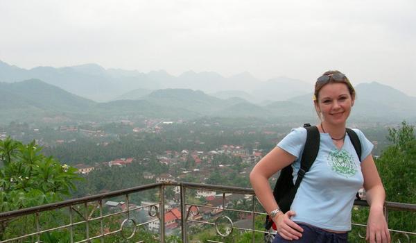 Luang PraBang as seen from its hill