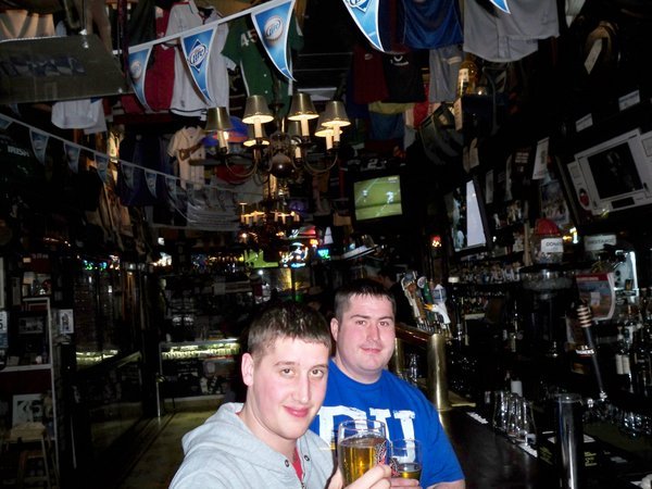 Irish bar, NY