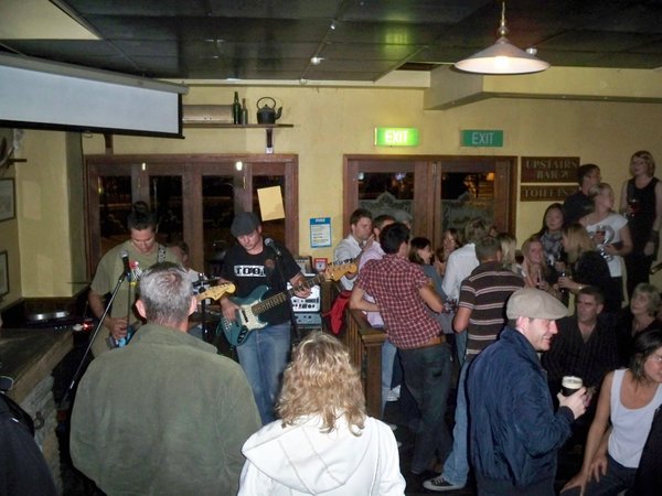 a band in Pogs Irish Bar