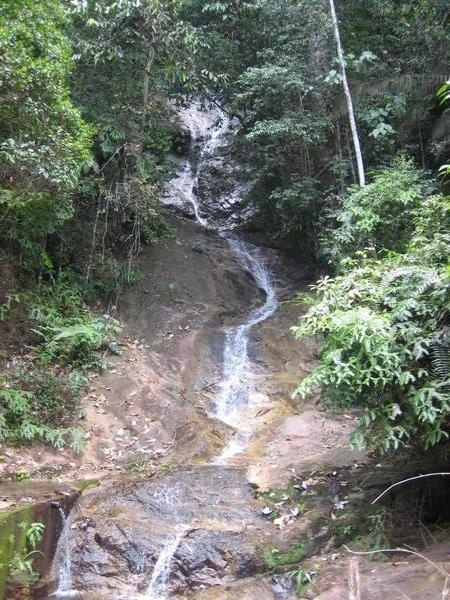 Waterfall on Bukit Lauret