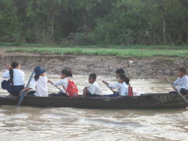 Journey to School on the Tonle Sap