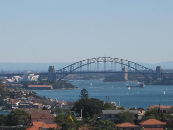 View of Sydney Opera House and the Bridge