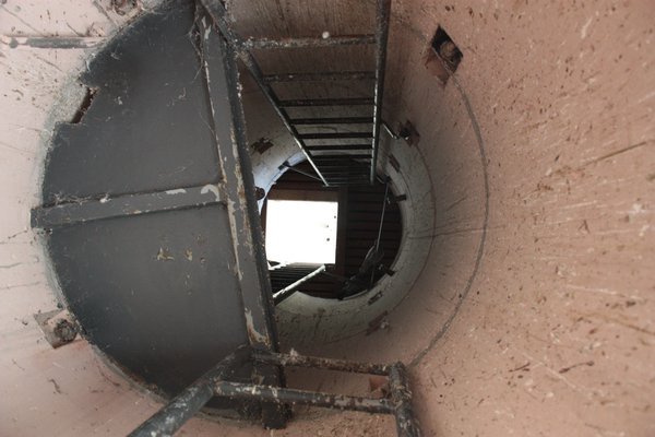 Inside the guard tower