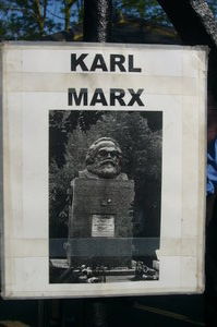 karl marx's grave