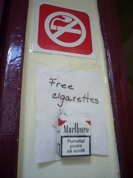 Free Cigarettes