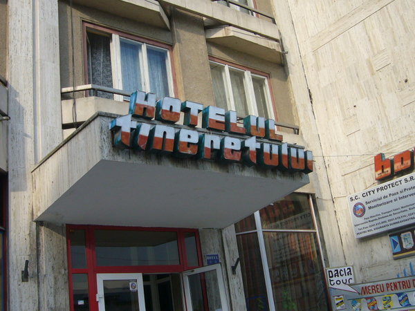 The luxurious Hotel Tineretului