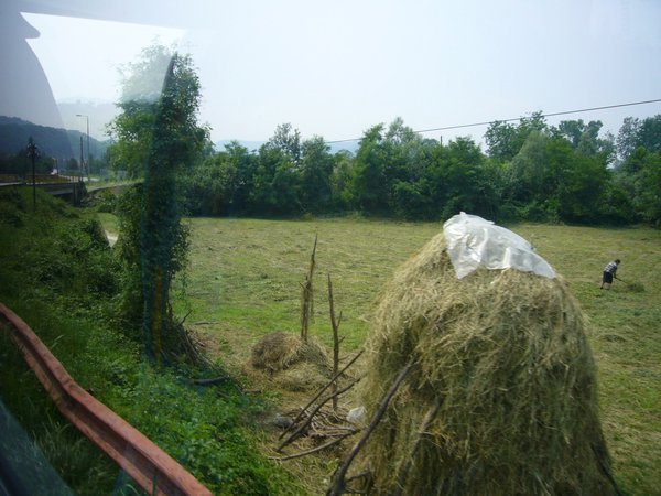 Hay Bale in Bosnia
