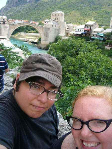 tages and emily in mostar
