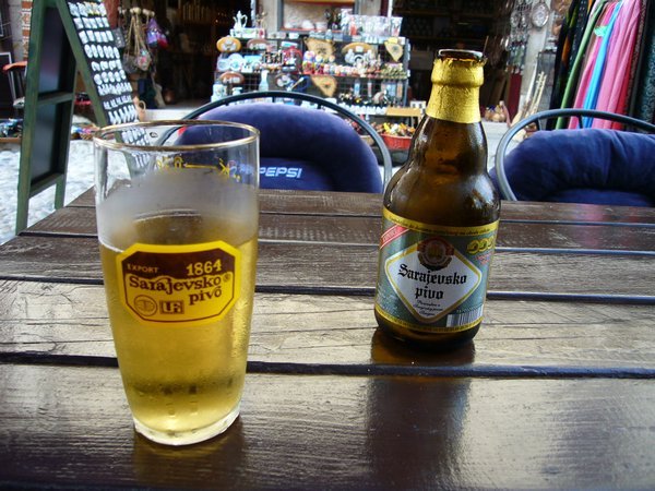 mmmm bosnian beer...