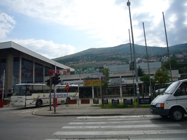 bus station in mostar