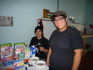 Cereal Party - Anna and Tages