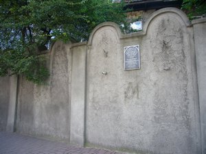 remaining ghetto wall