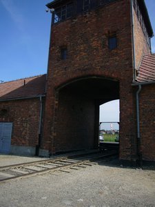 Auschwitz II - Birkenau Main Entrance