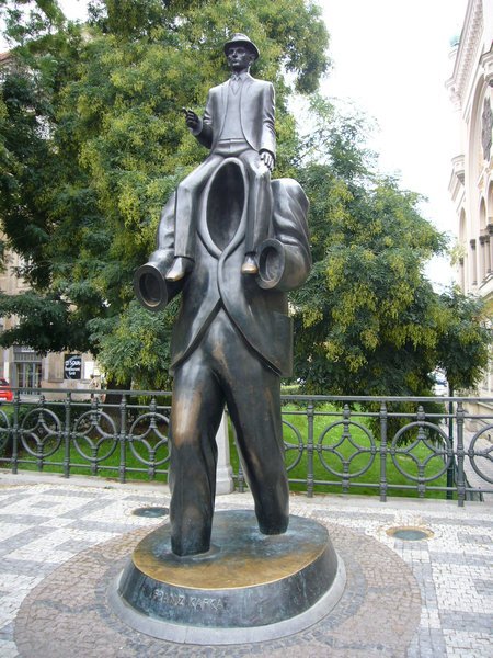 Kafka sculpture