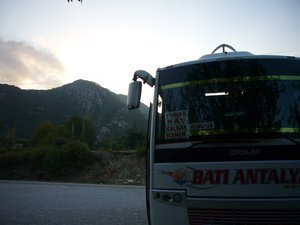 headed for Olympos