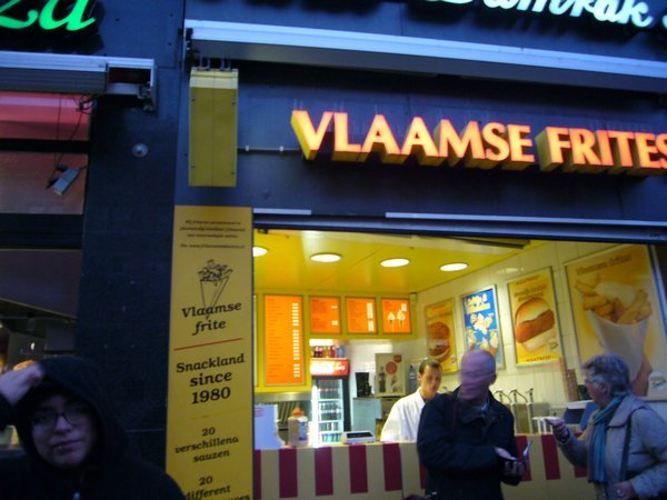 vlaamse frites = heaven