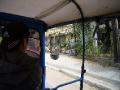 riding in a moto taxi in san luis beltran to the lavandaria