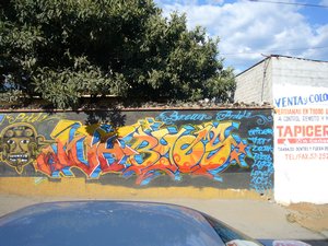 graffiti in our neighborhood